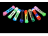SILICONE AND GLASS CHILLUM/ RAINBOW COLORS