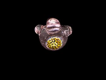 4.5"/120 GRAM PINK/ PURPLE FANCY PIPE