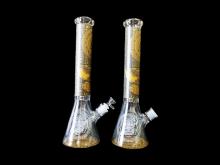 16”/1330 Gr. 9MM HIEROGLYPHIC ART PREMIUM WATER PIPE