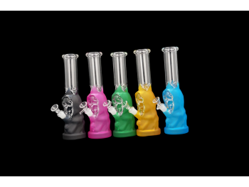 10"/300 Gr FROSTING FACE DESIGN WATER PIPE, COLOR MIX