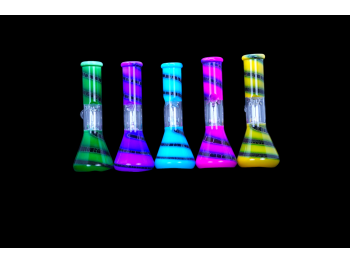 8'/150 Gr/35 MMCOLORFUL PERK WATER PIPE