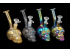 6"/ 130 Gr ELECTROPLATED SCOL FACE  FANCY WATER PIPE, COLOR VARY