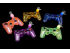 6"/215Gr GLASS GAME CONTROLLER SHAPE SMOKING WP
