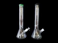 16"/850 Gr./5MM COLORED RIM GLASS BEAKER