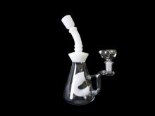 8.5"/270 Gr. WHITE FISH ART WATER PIPE