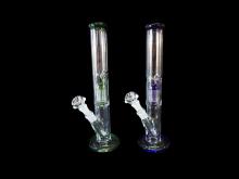 15.5"/900 Gr. CYLINDER WITH COLOR ACCENT PERK WATER PIPE