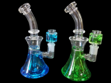 8"/430 Gr, GLYCERIN WATER PIPE/ MIX COLOR