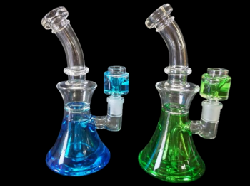 8"/430 Gr, GLYCERIN WATER PIPE/ MIX COLOR